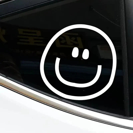 SMILEY Funny Car Sticker Drift JDM DUB Slammed Lowered Decal