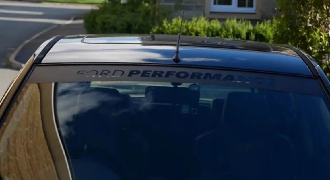 Performance Universal Sunstrip for Ford Fiesta Focus Mondeo Strip Cut Out Words