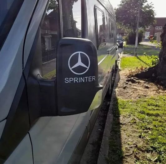 Mercedes Sprinter van window decals x 2. sprinter van camper stickers graphics