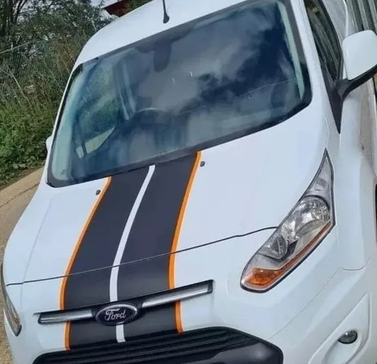 NEW FORD TRANSIT CONNECT BONNET AND REAR DOOR KIT DECALS STICKERS GRAPHICS ST