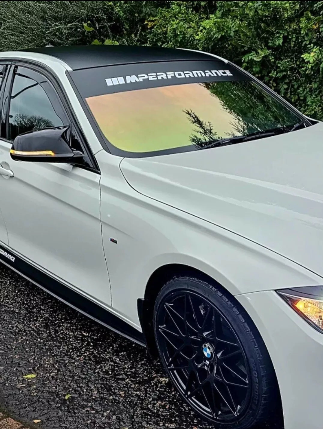 BMW performance Motorsport Universal Sunstrip Decal UK seller series 1, 2 , 3