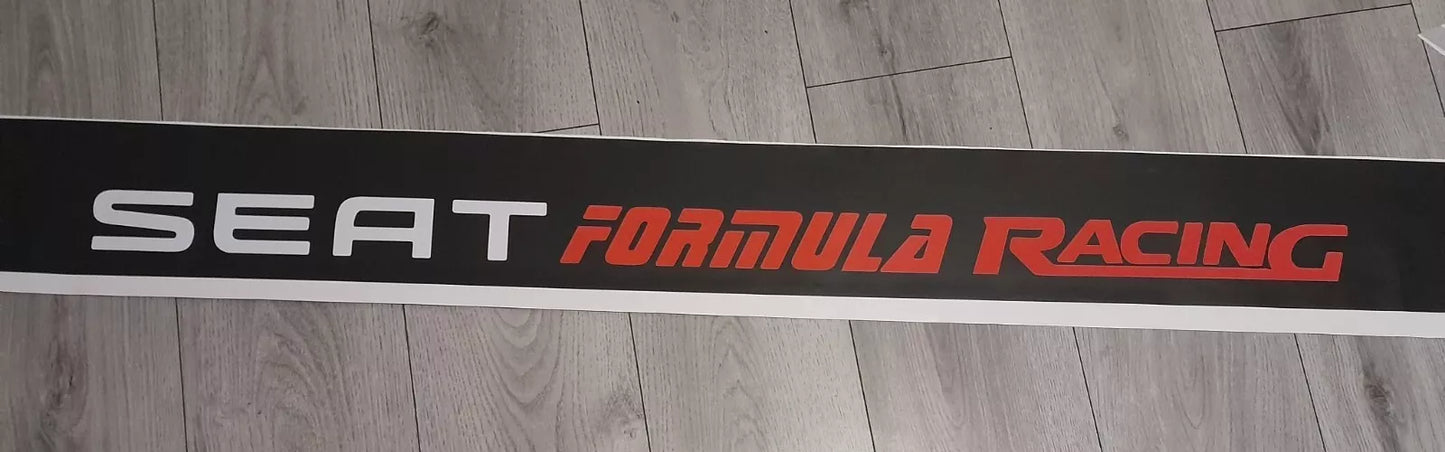 Seat formula racing sunstrip free post UK seller universal