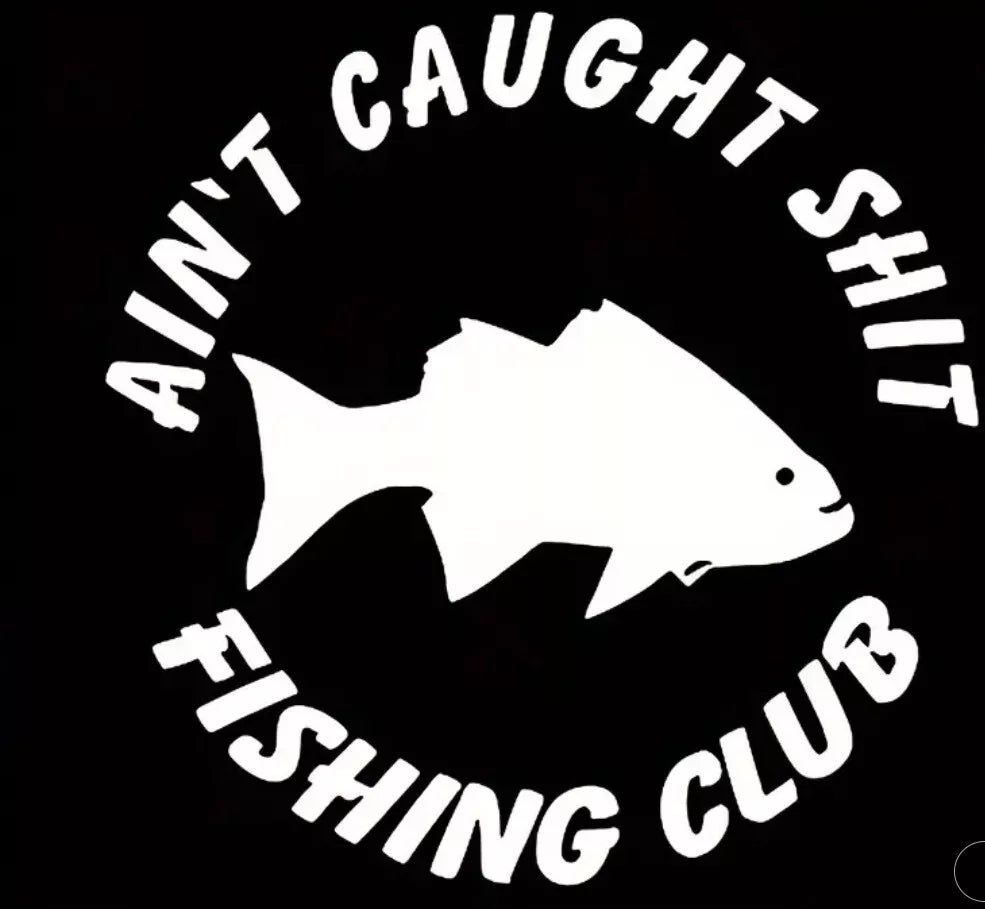 FISHING DECAL  Bumper Car Van 4x4 Sticker Decal