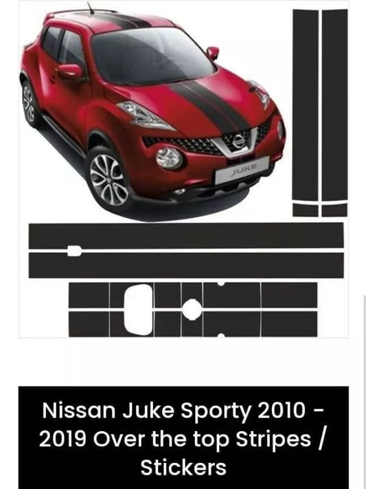 Nissan Juke Car over the top decal graphics vinyl racing motorsport