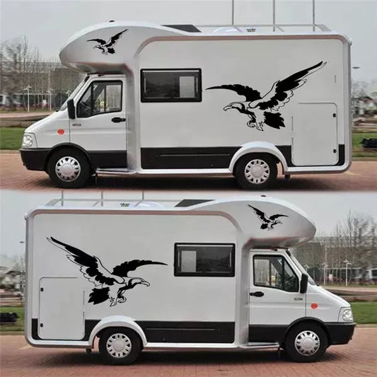 EAGLE GRAPHICS MOTORHOME VINYL STICKERS DECALS CAMPER CAR VAN CARAVAN HORSEBOX