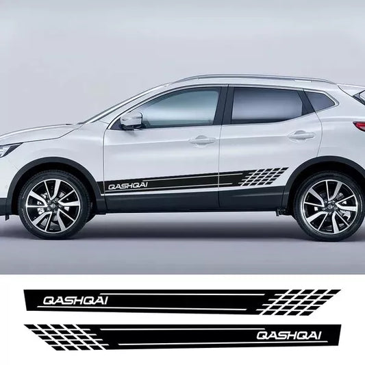nissan qashqai side stripes decals nissan stripes 2007 to 2021 nissan decals