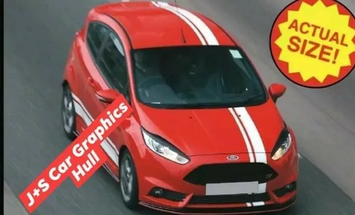 FORD FIESTA MK7 GRAPHICS STRIPES STICKERS DECALS ZETEC ST RS ACTIVE 1.6