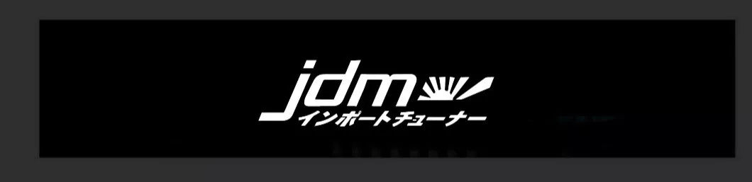 JDM sunstrip decal universal all colours available