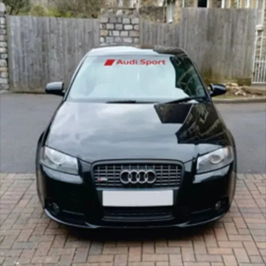 Audi sport Motorsport Universal Sunstrip Decal UK seller