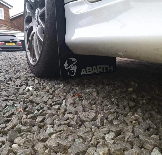 FIAT ABARTH 500 595 695 vinyl decals stickers graphics mud flap stickers