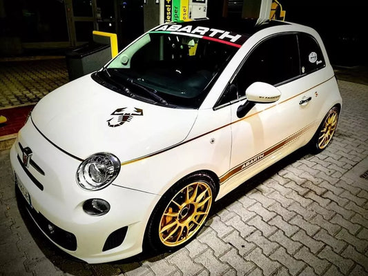 Fiat Abarth italian Decal Kit 500 Abarth Graphics Sticker...