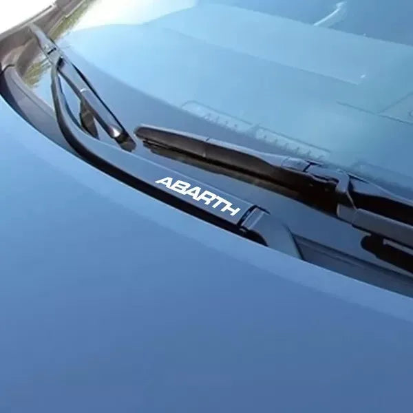 abarth fiat Wing Mirror Window Glass wiperblade Decals Stickers for car x2