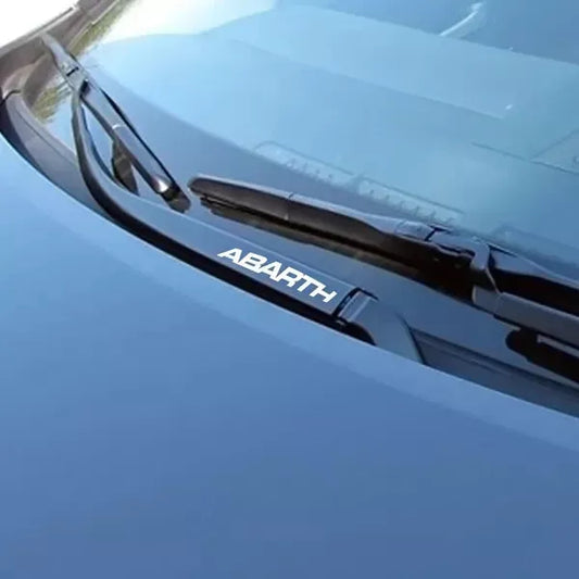 abarth fiat Wing Mirror Window Glass wiperblade Decals Stickers for car x2