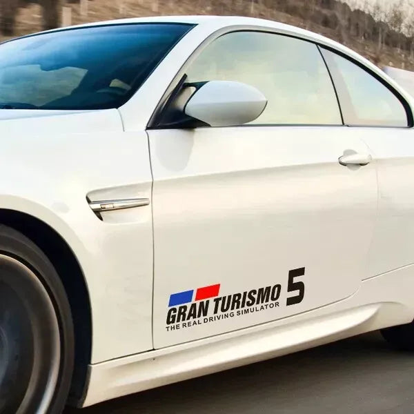 GRAN TURISMO  universal side racing stripes graphics stickers decals vinyl SPORT