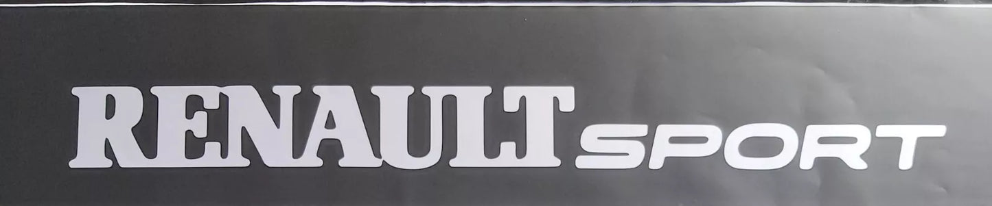 Renault Sport sunstrip for Renault car decals graphic all colours available
