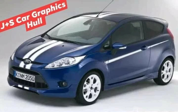 Ford Fiesta ott decal kit . all colours