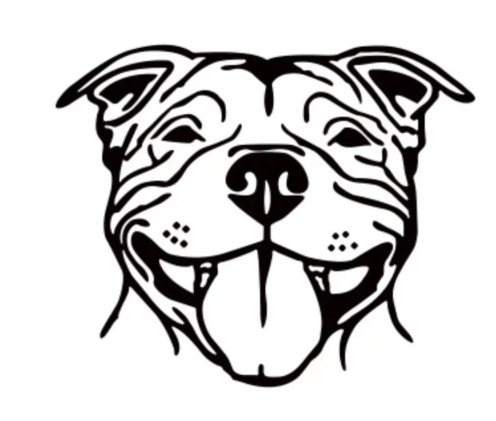 PITBULL CAR STICKERS DECALS BUMPER WINDOW VINYL FUNNY LAPTOP NOVELTY DOG