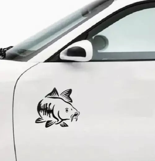 koi carp fish Decal Sticker Car Bike Funny Bumper Vinyl Van Toolbox