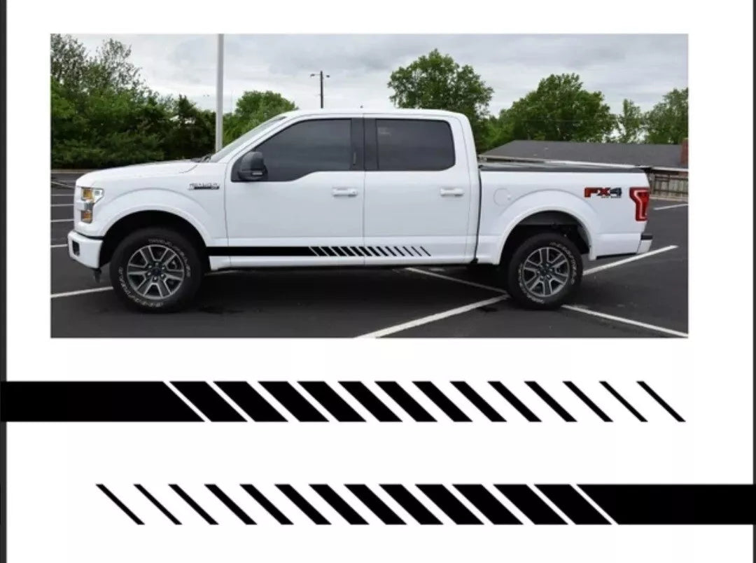 Ford Ranger side stripes Raptor Sticker Decals 4x4 Off Road Vinyl