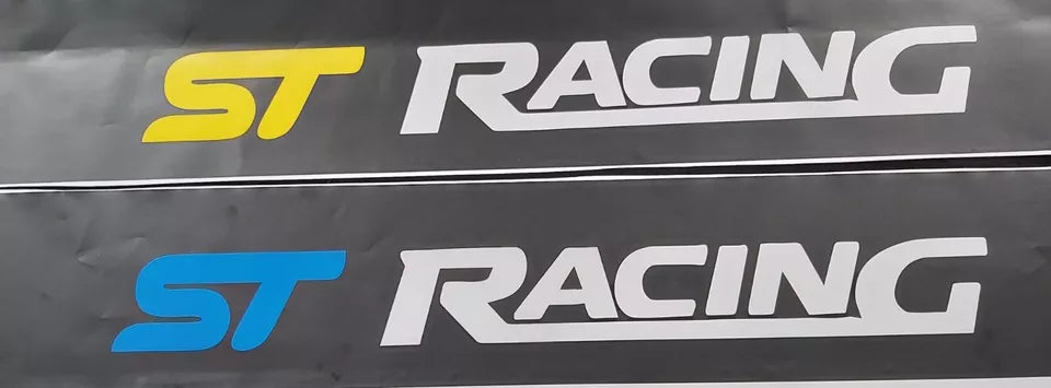 ST Racing Sunstrip decal Ford fiesta focus universal