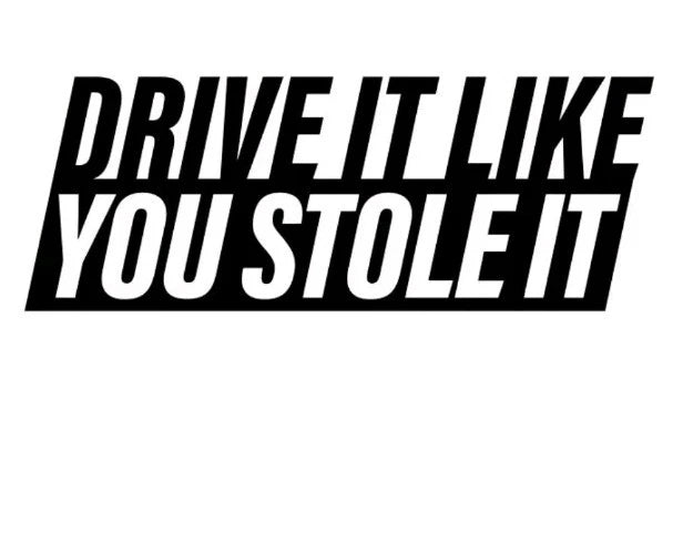 Drive It Car Window Sticker Bumper Decal JDM Drift DUB Euro Laptop Stance Show
