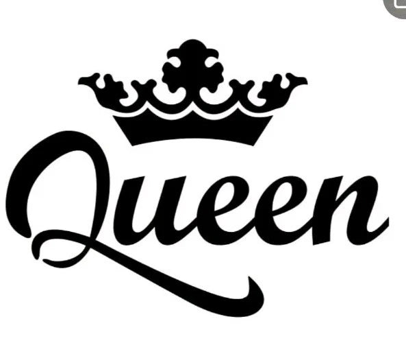 Queen Car Window Sticker Bumper Decal JDM Drift DUB Euro Laptop Stance Show