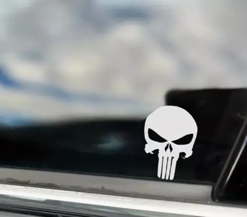 punisher JDM Decal Sticker Car Bike Funny Bumper Vinyl Van Toolbox