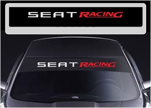 Seat racing sunstrip free post UK seller universal