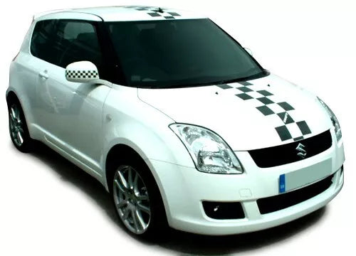 Suzuki Swift racing stripes stickers graphics OTT