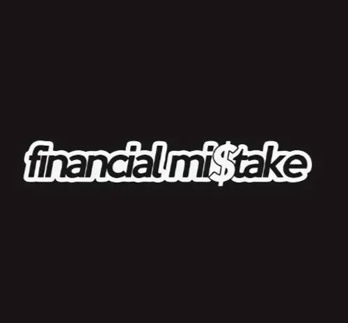 financial mistake Decal Sticker Car Bike Funny Bumper Vinyl Van Toolbox