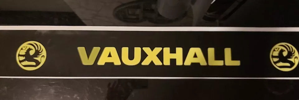 Vauxhall Astra Vectra Corsa Universal Sunstrip Top Window Banner Decal Vinyl